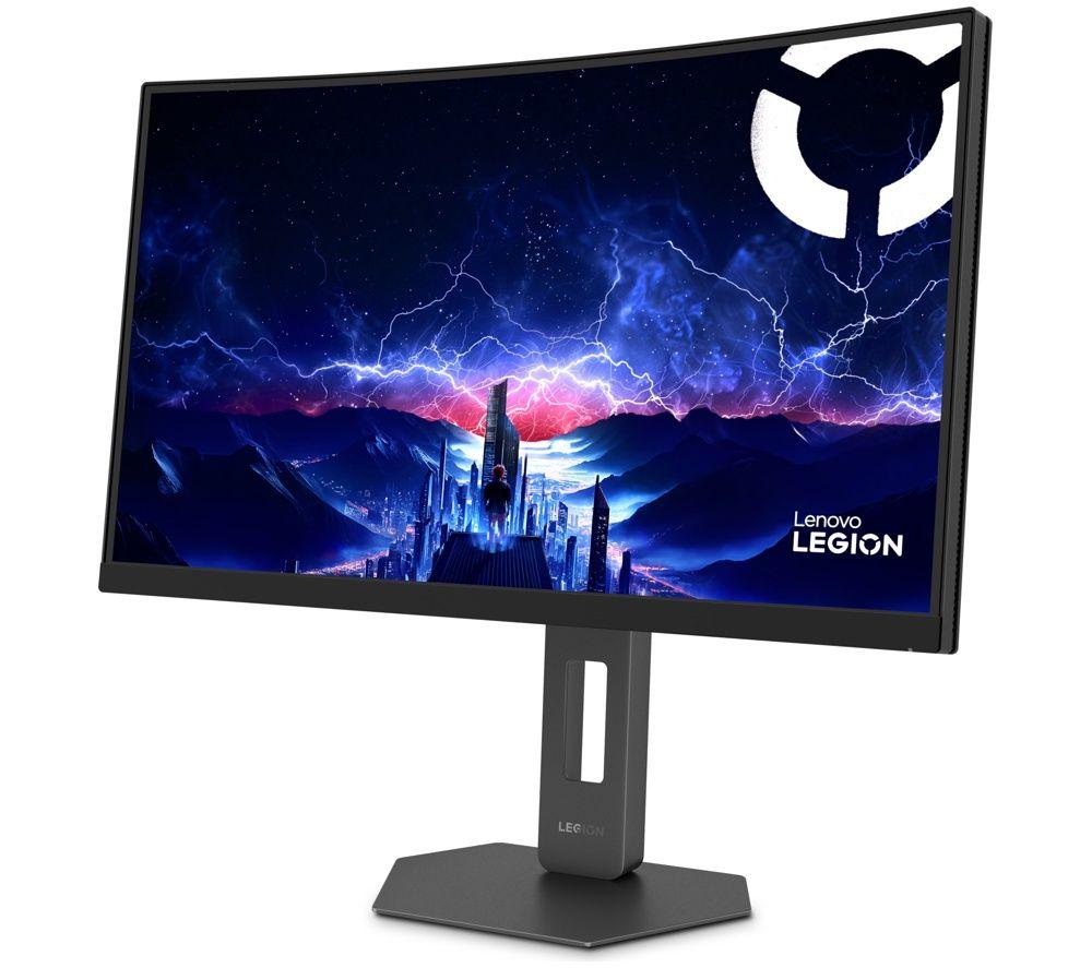 LENOVO Legion 27Q-2c Quad HD 27" Curved IPS LCD Gaming Monitor - Black image number 2 of 5