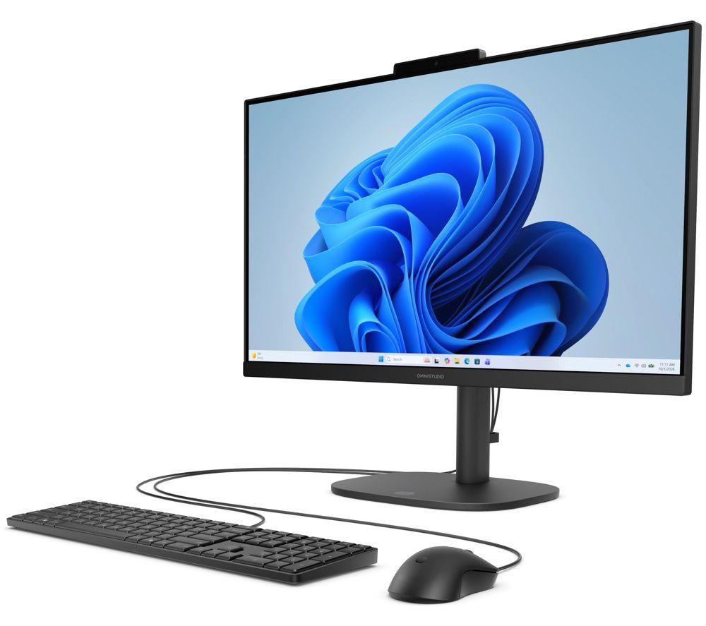 HP OmniStudio 24-cw0010na 23.8" All-in-One PC - AMD Ryzen AI 7, 512 GB SSD, Black image number 7 of 7
