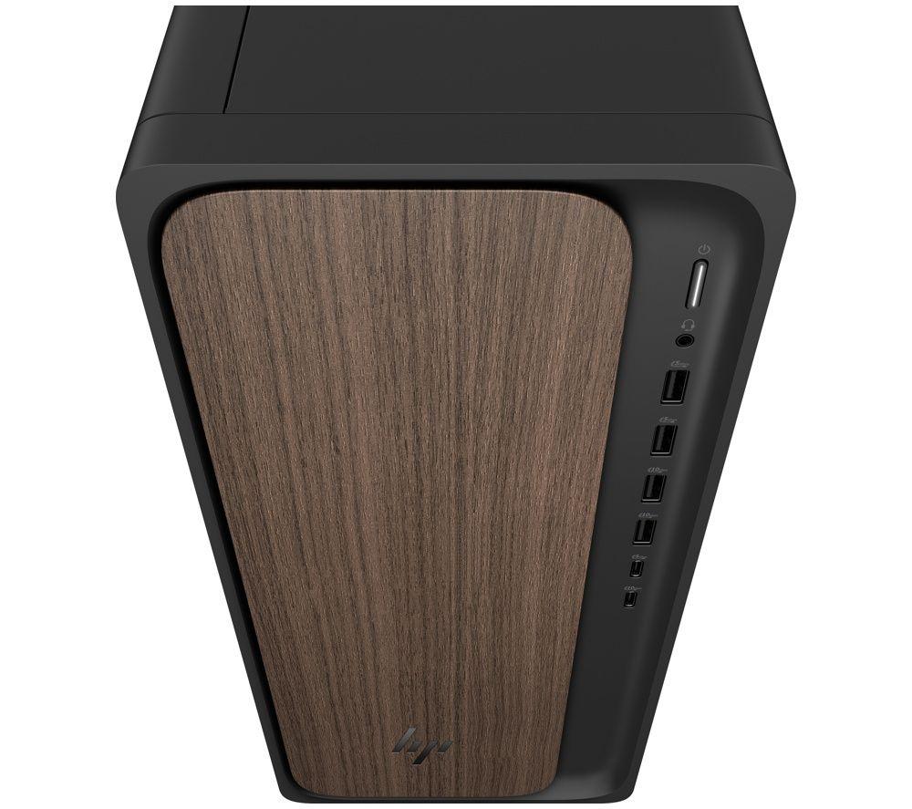 HP OmniDesk M03-0009na AI Desktop PC - Intel&reg; Core&trade; Ultra 7, 512 GB SSD, Dark Wood image number 5 of 6
