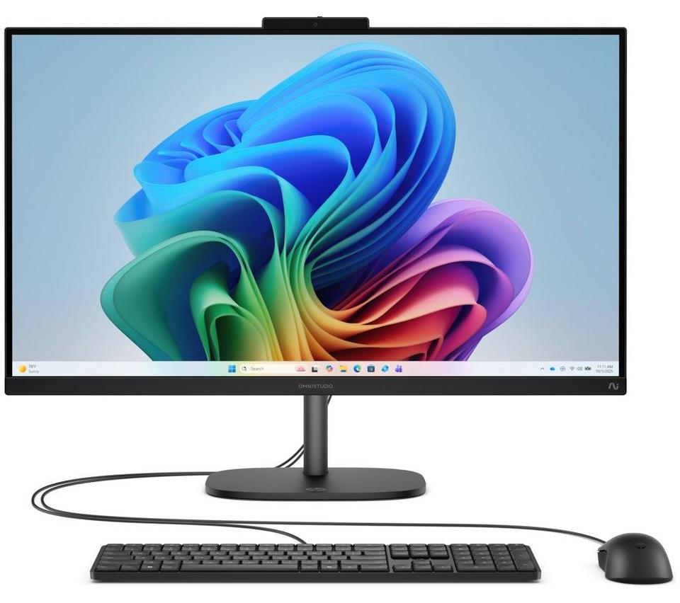 HP OmniStudio 27-cv0001na 27" All-in-One PC - AMD Ryzen 5, 512 GB SSD, Black