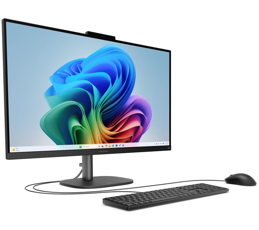 HP OmniStudio 27-cv0001na 27" All-in-One PC - AMD Ryzen 5, 512 GB SSD, Black image number 6 of 7
