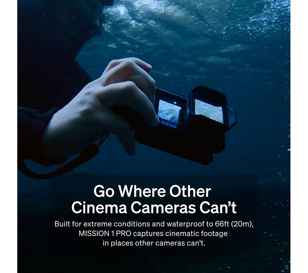 GOPRO MISSION 1 PRO 8K Action Camera Grip Edition - Black image number 13 of 18