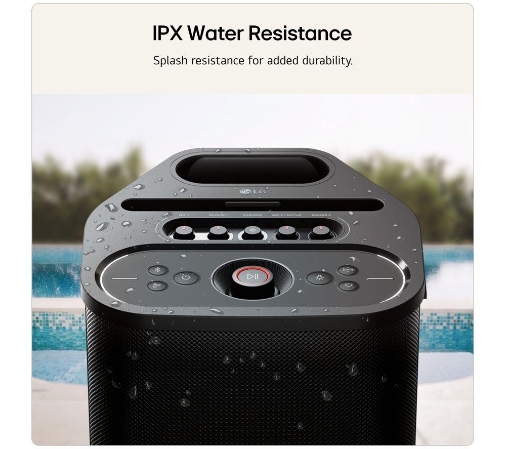 LG xboom Stage 501 Bluetooth Megasound Party Speaker - Black image number 4 of 6