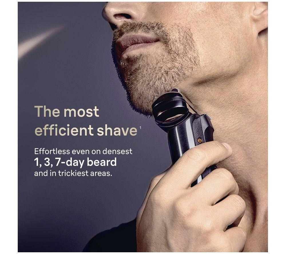 BRAUN NEVO17010C Electric Wet & Dry Foil Shaver - Black image number 3 of 6