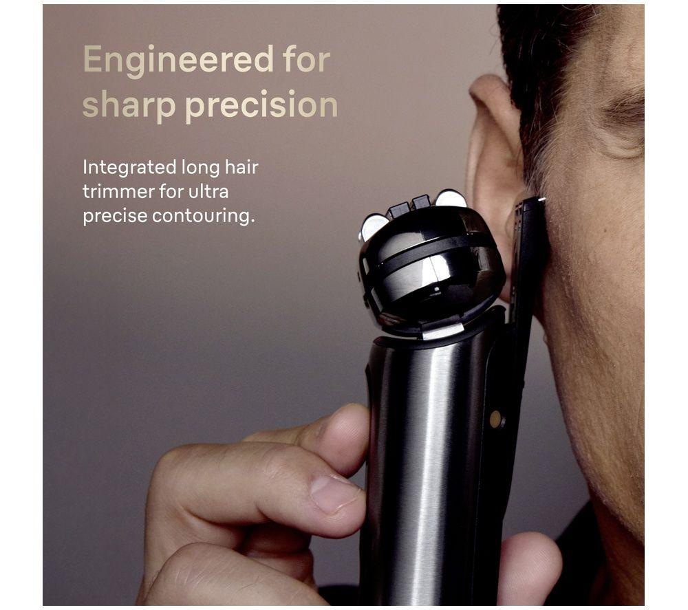 BRAUN NEVO17010C Electric Wet & Dry Foil Shaver - Black image number 6 of 6