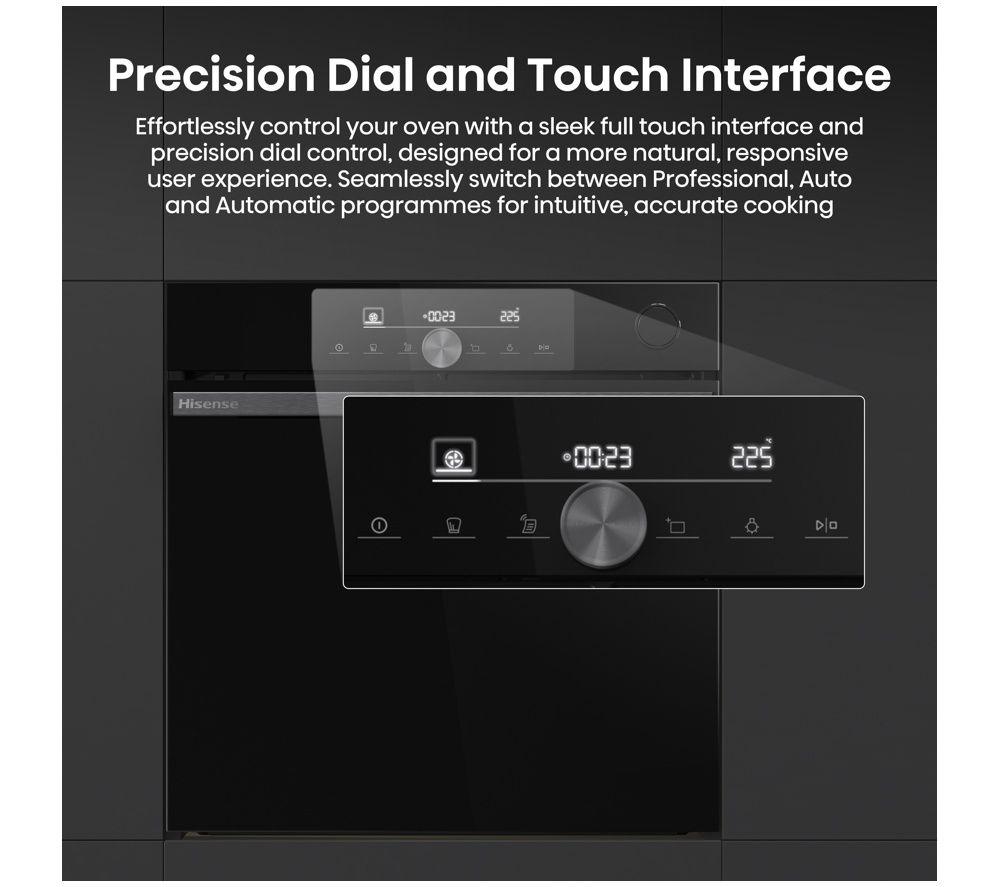 HISENSE Hi6 SE BSA66331ABDGUK Electric Steam Oven - Jet Black image number 4 of 18