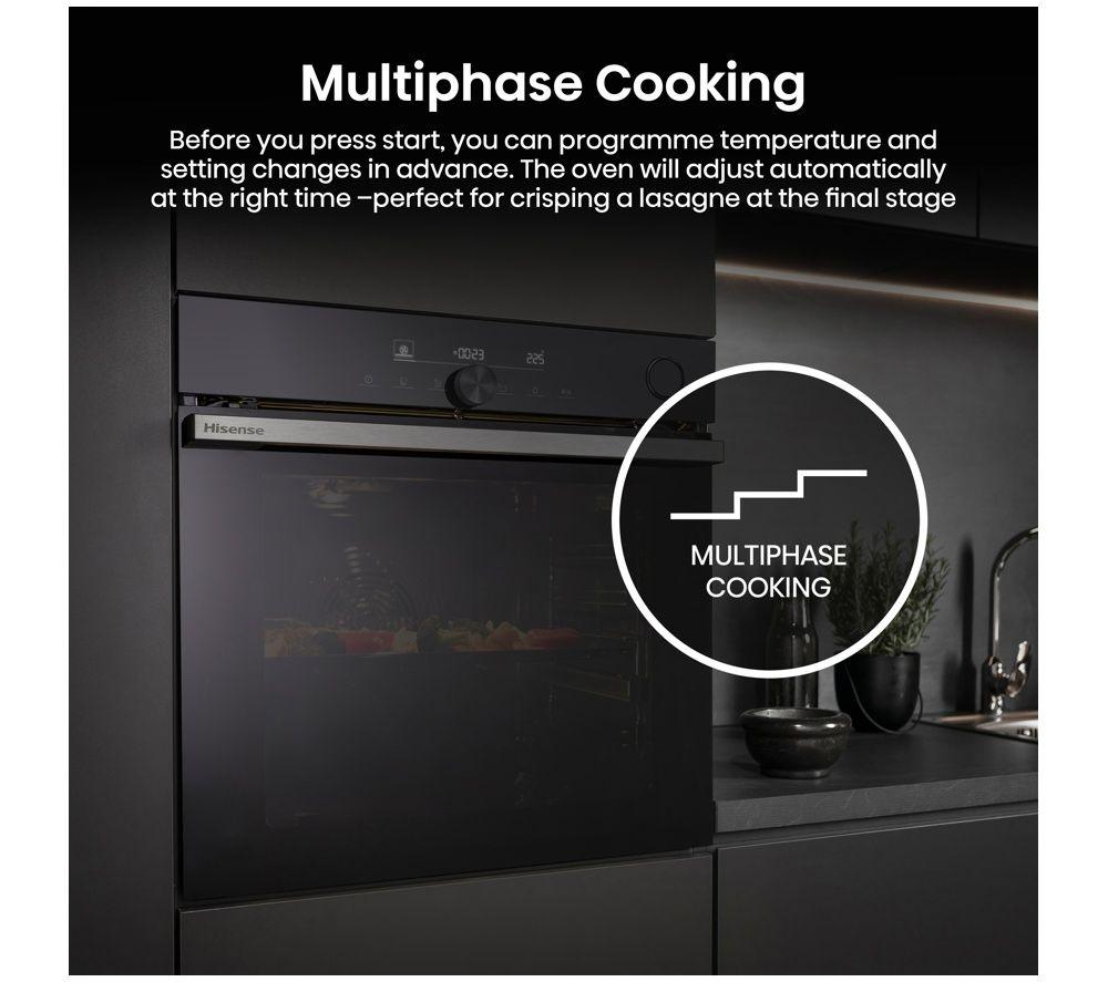 HISENSE Hi6 SE BSA66331ABDGUK Electric Steam Oven - Jet Black image number 8 of 18