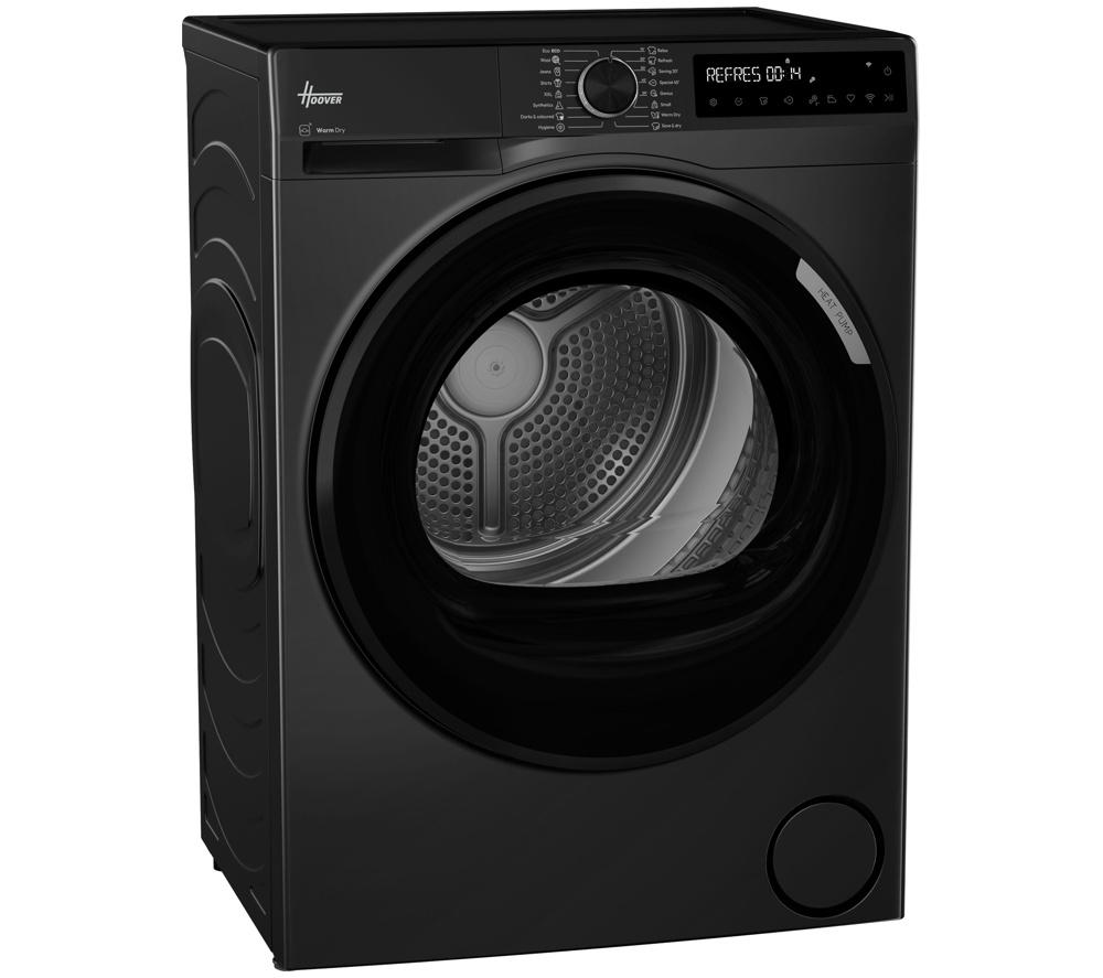 HOOVER Pro Dry Series 3 HBR 10N2BJX-80 WiFi-enabled 10 kg Heat Pump Tumble Dryer - Matte Black image number 2 of 11