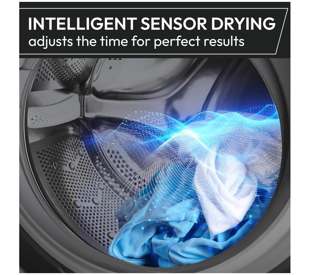 HOOVER Pro Dry Series 3 HBR 10N2BJX-80 WiFi-enabled 10 kg Heat Pump Tumble Dryer - Matte Black image number 8 of 11