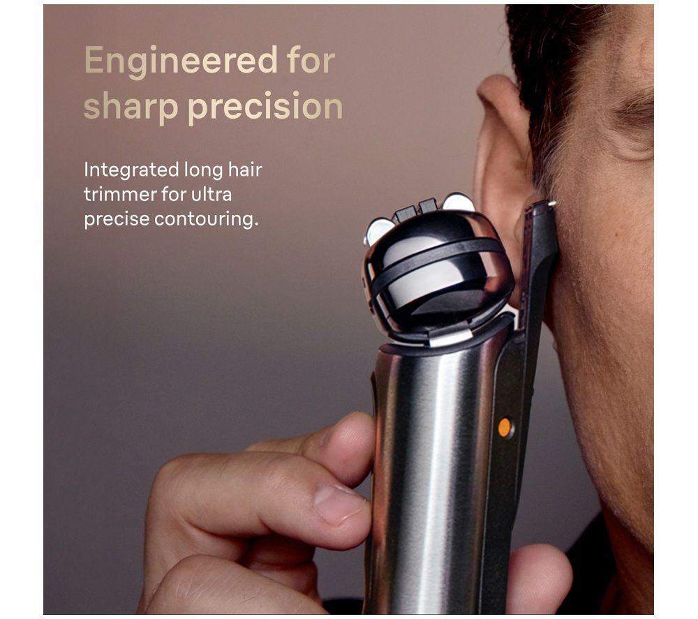 BRAUN NEVO15000C Electric Wet & Dry Foil Shaver - Silver image number 4 of 4