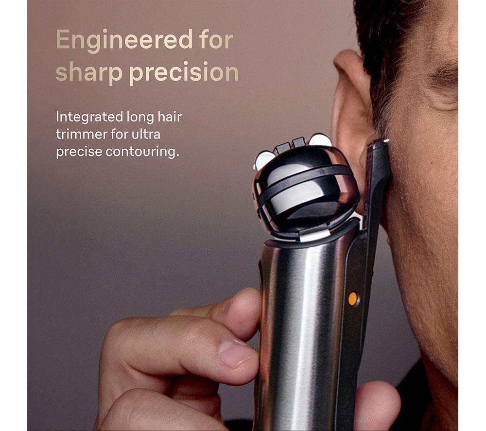 BRAUN NEVO15000C Electric Wet & Dry Foil Shaver - Silver image number 10 of 10