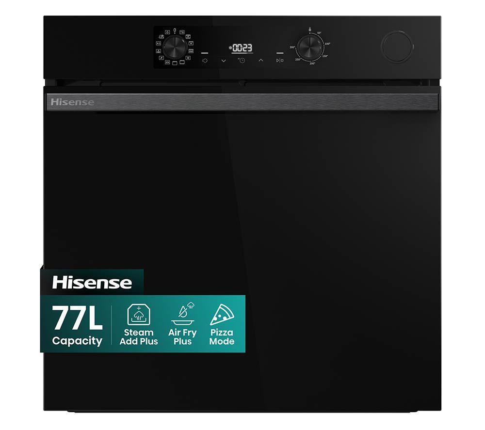 HISENSE Hi4 Steam Add Plus BSA66221ADBGUK Electric Steam Oven - Jet Black