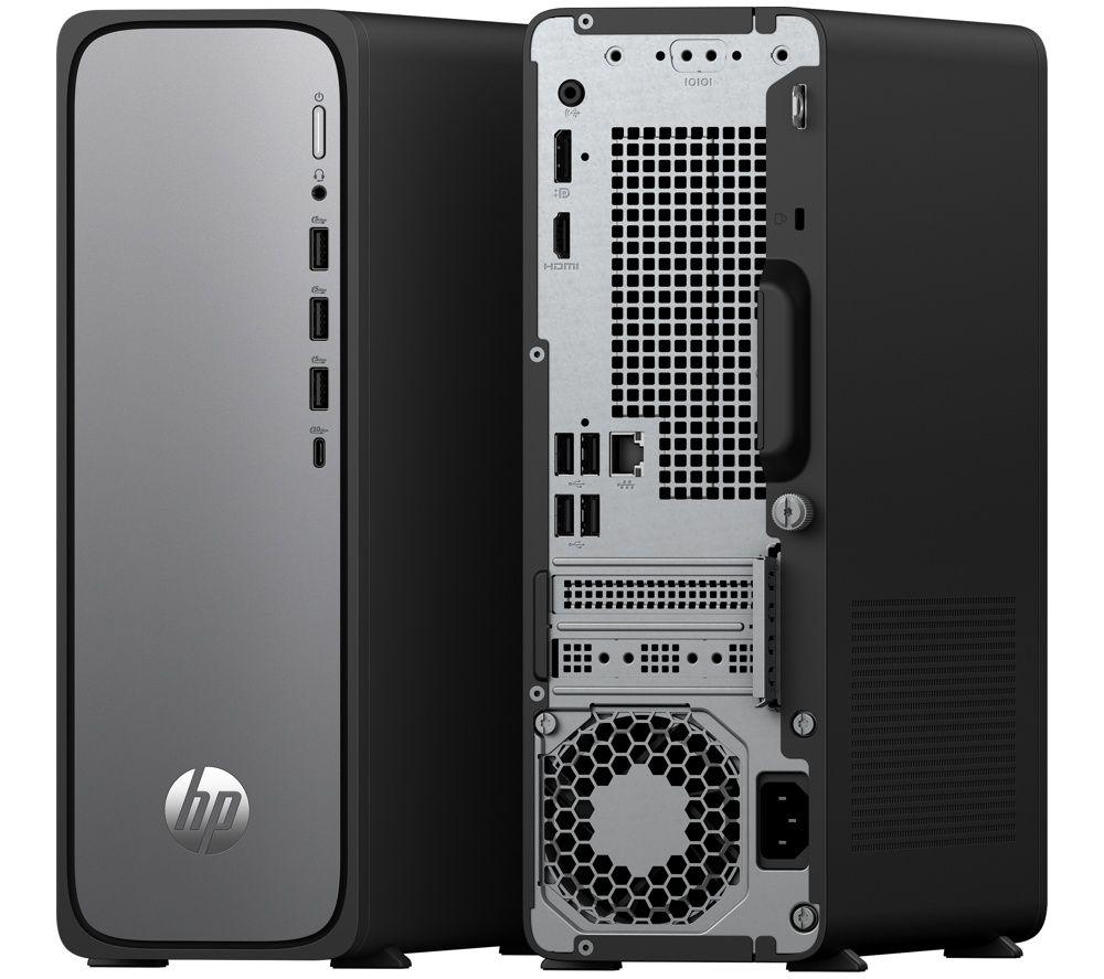 HP OmniDesk Slim S03-0016na Desktop PC - Intel&reg; Core&trade; i5, 256 GB SSD, Black image number 5 of 6