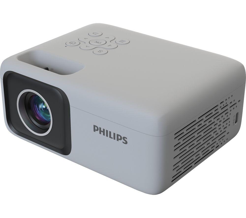 PHILIPS NeoPix 106 Smart Full HD Home Cinema Projector - Grey image number 2 of 8