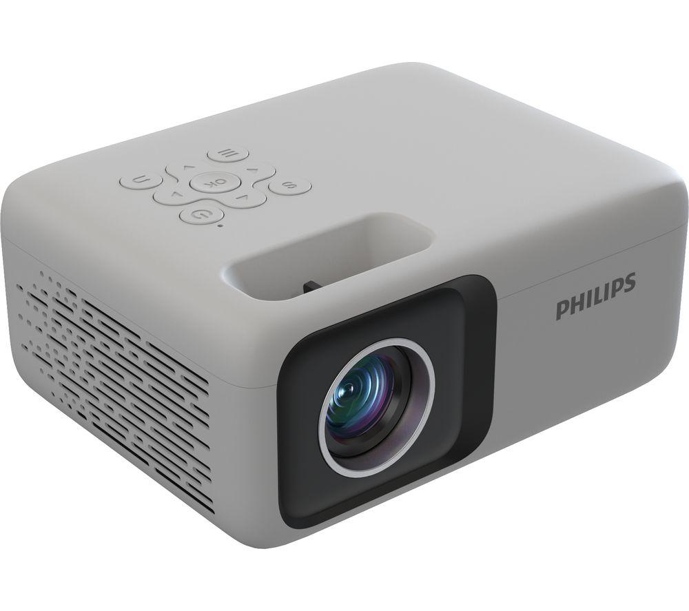 PHILIPS NeoPix 106 Smart Full HD Home Cinema Projector - Grey image number 3 of 8