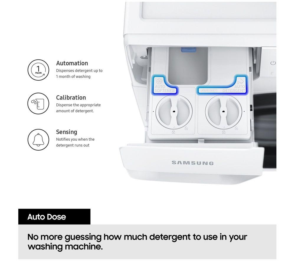 SAMSUNG Series 9 AI Energy WD10HG6U94BEU1 WiFi-enabled 10 kg Washer Dryer - White image number 9 of 11