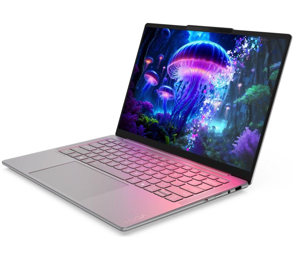 LENOVO Yoga Slim 7 Aura Edition 14" Laptop, Copilot+ PC - Intel&reg; Core&trade; Ultra 5, 1 TB SSD, Luna Grey image number 3 of 6