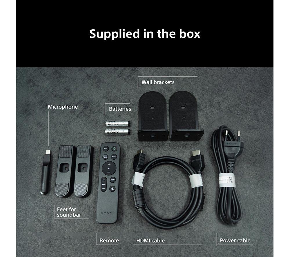 SONY BRAVIA Theatre Trio + SR HT-AP8 5.1.4 Home Cinema System with Dolby Atmos & DTS:X image number 9 of 13