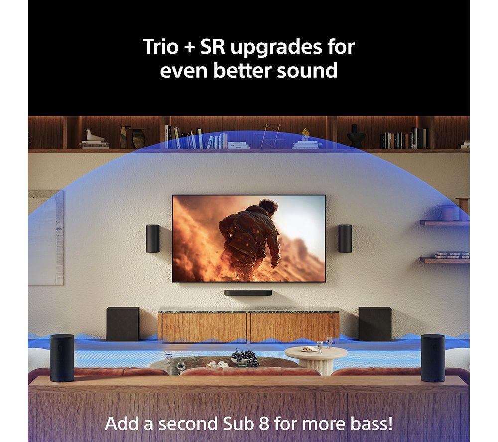 SONY BRAVIA Theatre Trio + SR HT-AP8 5.1.4 Home Cinema System with Dolby Atmos & DTS:X image number 10 of 13