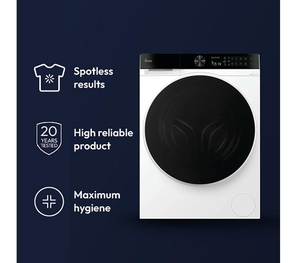 HOOVER Pro Wash Series 7 HBQD 410BL10U-80 WiFi-enabled 10 kg 1400 Spin Washing Machine - White image number 7 of 15