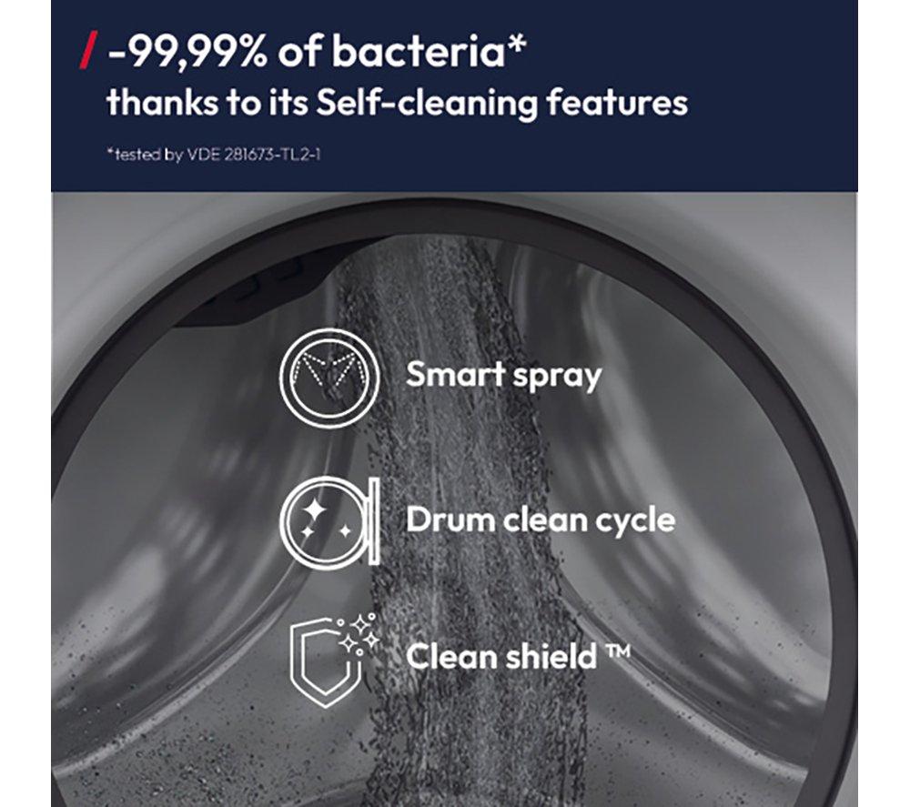 HOOVER Pro Wash Series 7 HBQD 410BL10U-80 WiFi-enabled 10 kg 1400 Spin Washing Machine - White image number 10 of 15