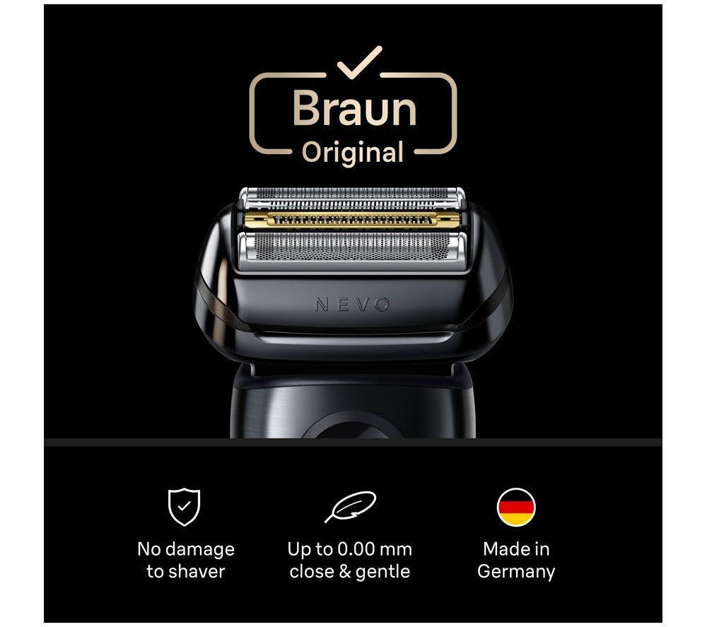 BRAUN Nevo Original Electric Shaver Replacement Head - Black image number 4 of 4