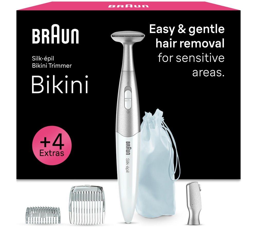 BRAUN FG1100 Bikini Trimmer - White image number 3 of 4