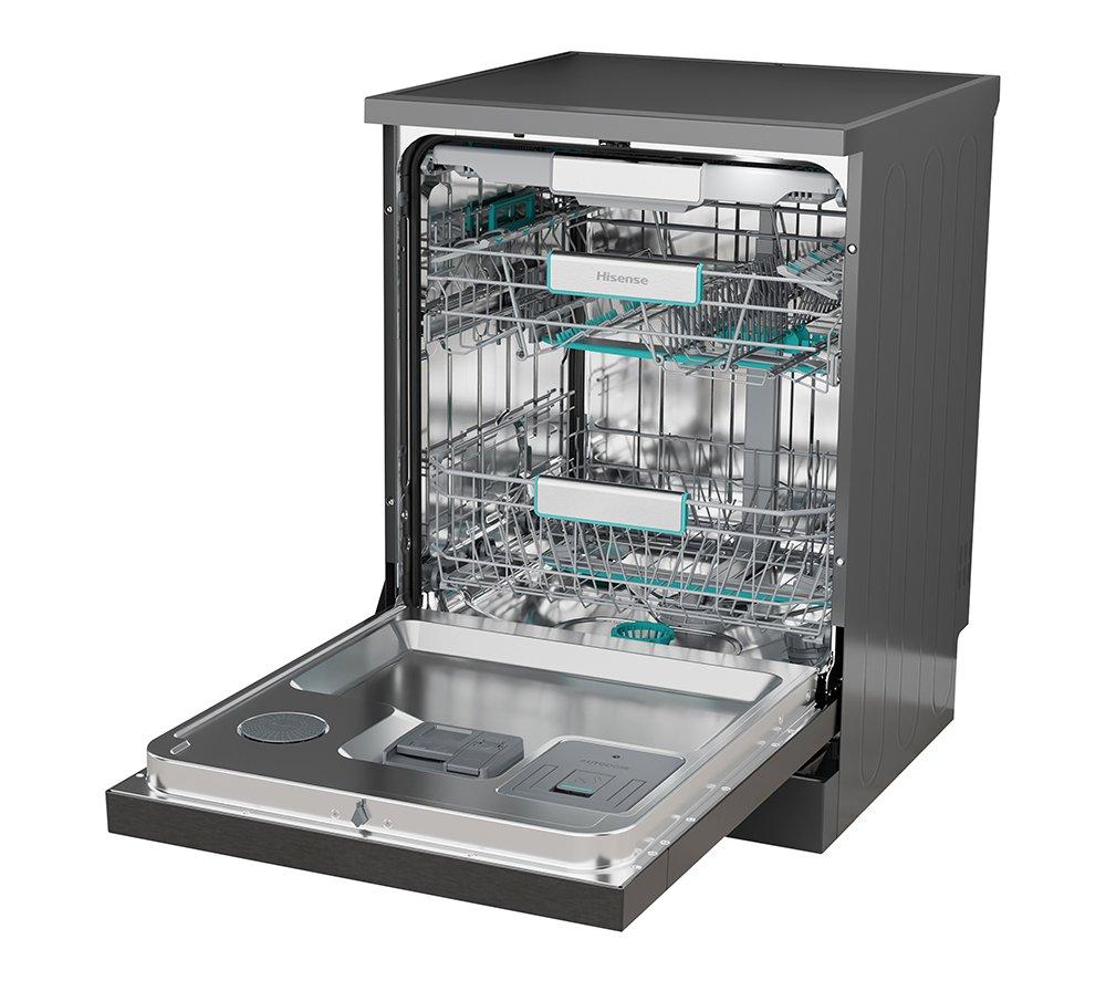 HISENSE Hi9 HS693A90ADBX Full-size WiFi-enabled Dishwasher - Black Inox image number 19 of 20