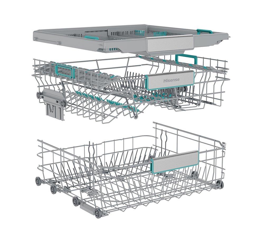 HISENSE Hi9 HS693A90ADBX Full-size WiFi-enabled Dishwasher - Black Inox image number 20 of 20