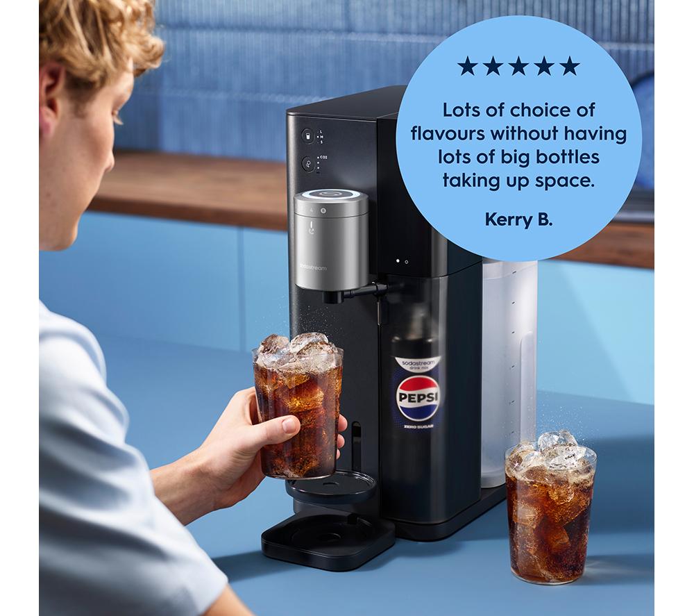 SODASTREAM Ultimate Multi-drink Maker - Black & Silver image number 5 of 8