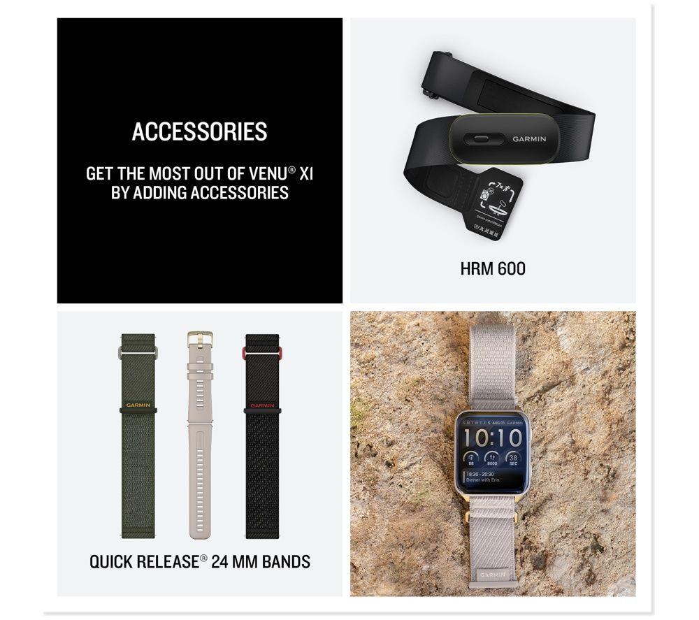 GARMIN Venu X1 - French Grey & Soft Gold image number 4 of 8