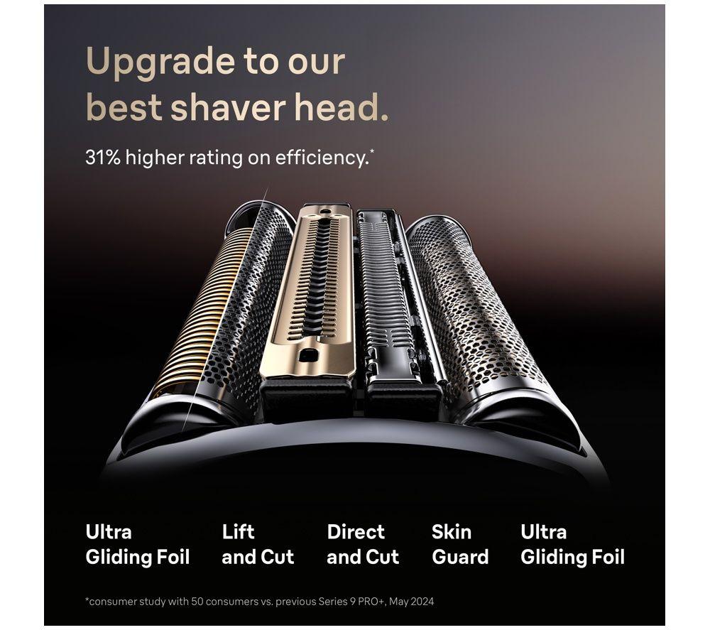 BRAUN Nevo Original Electric Shaver Replacement Head - Silver image number 4 of 5