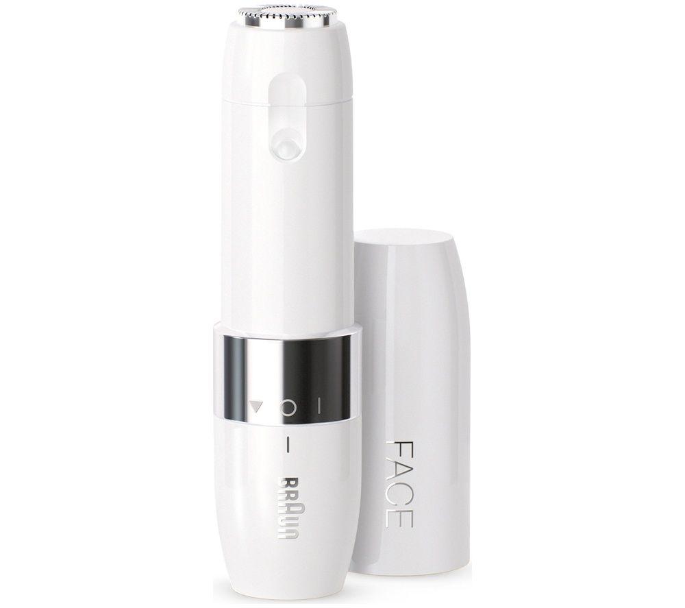 Braun Fs1000 Mini Face Hair Remover - White, White