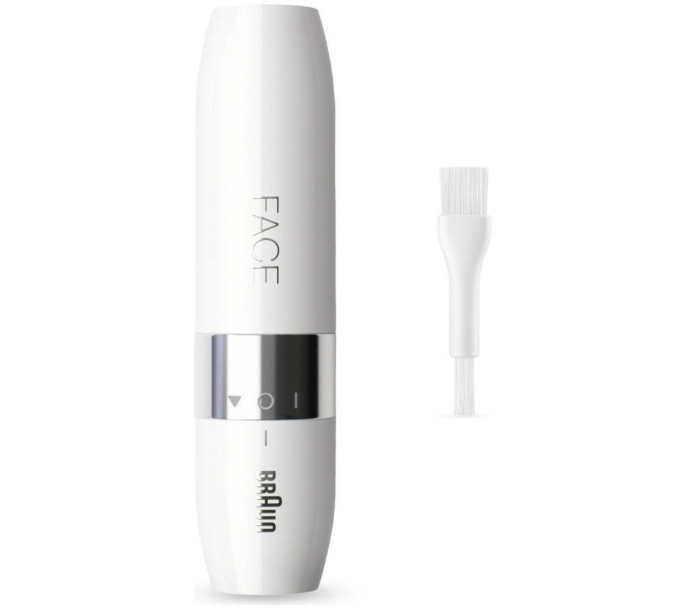 BRAUN FS1000 Mini Face Hair Remover - White image number 4 of 5