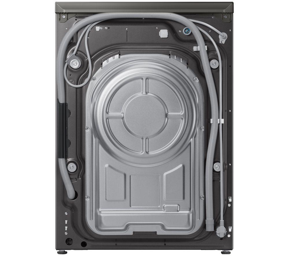 SAMSUNG Series 5 AI Energy Ecobubble WD90HG5U34BXEU WiFi-enabled 9 kg Washer Dryer - Stainless Steel image number 5 of 9