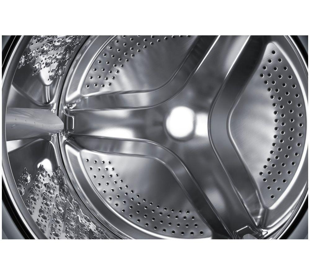 SAMSUNG Series 5 AI Energy Ecobubble WD90HG5U34BXEU WiFi-enabled 9 kg Washer Dryer - Stainless Steel image number 9 of 9