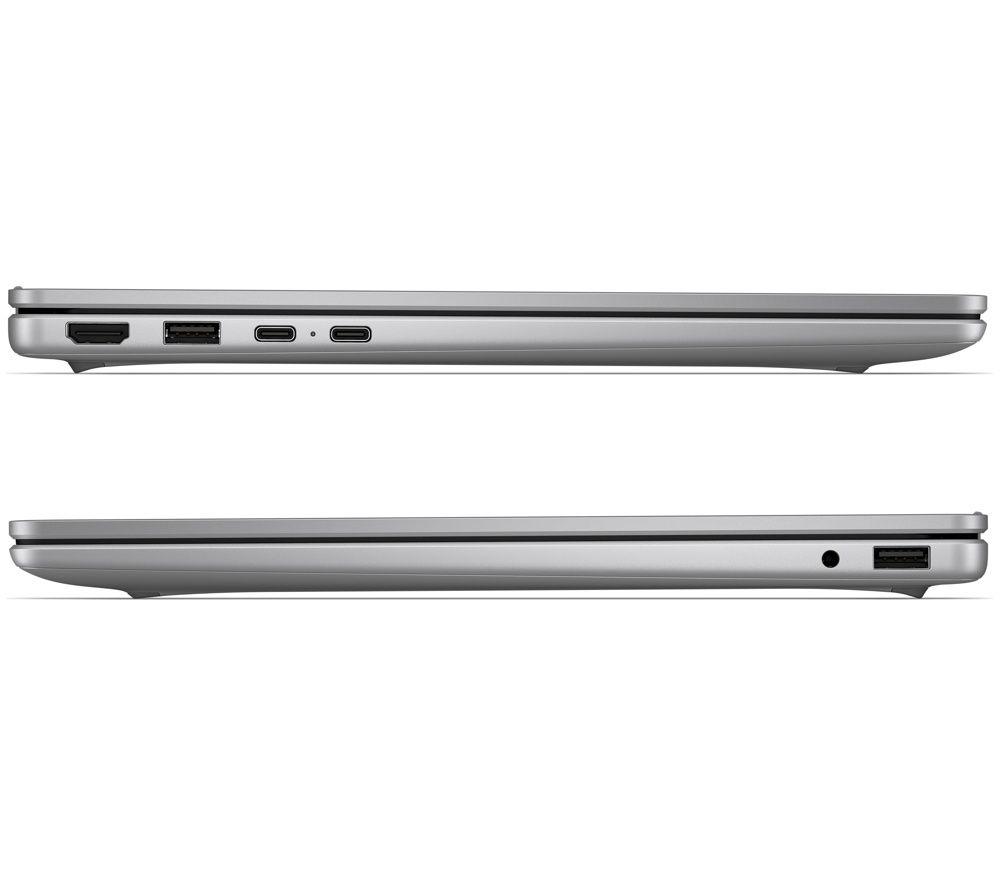 HP OmniBook 3 NGAI 14" Laptop - Snapdragon X, 256 GB SSD, Silver image number 5 of 5
