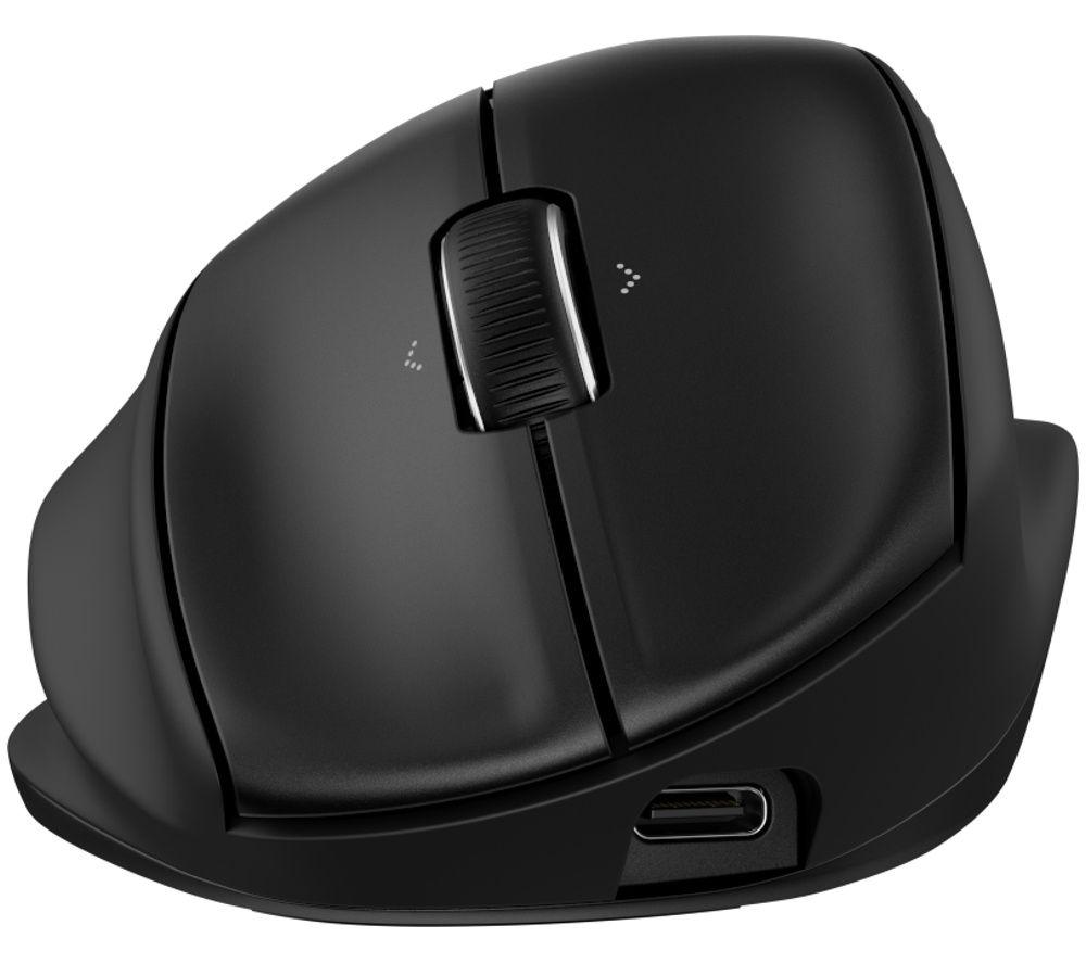 HP 720 Tilt Ergonomic Optical Mouse - Black image number 2 of 5