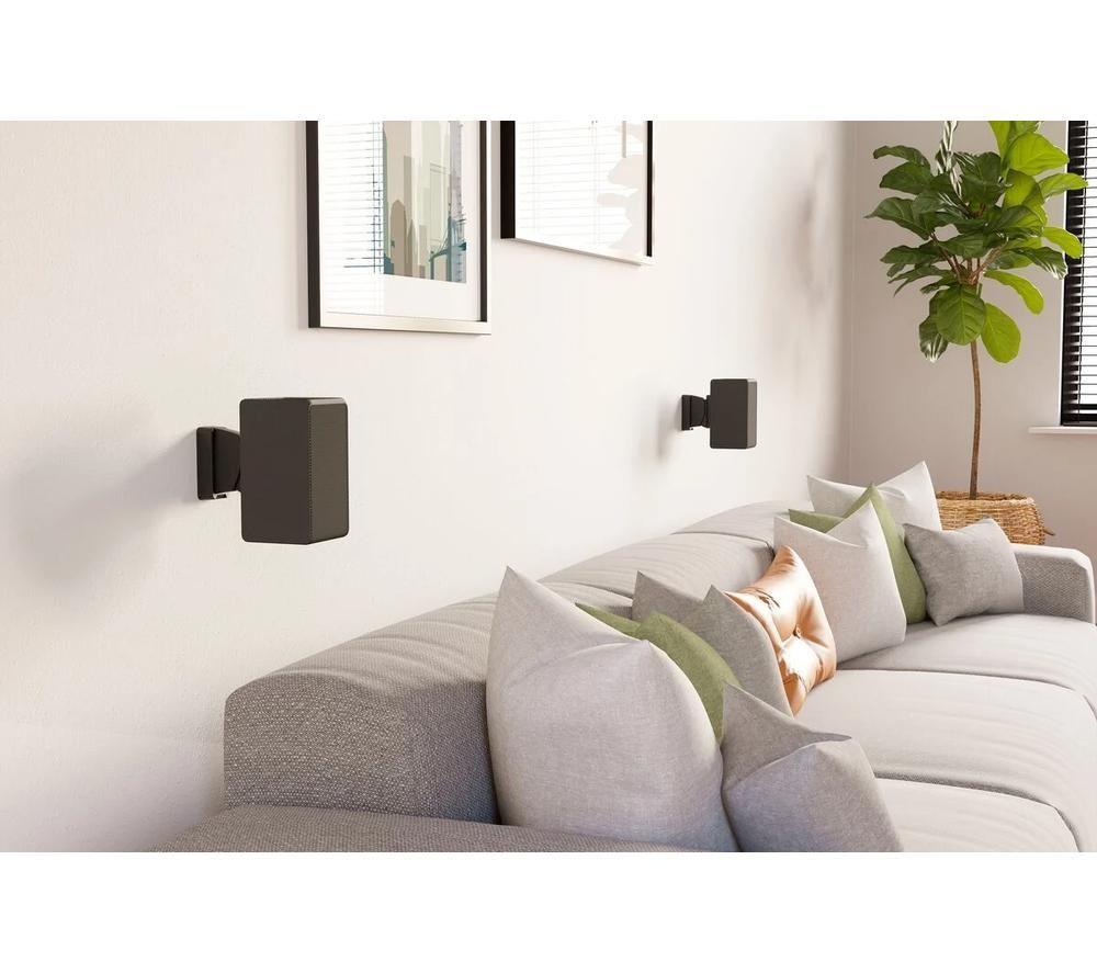 VOGELS Sound SWM 3021 Universal Speaker Wall Mount - Black image number 3 of 3