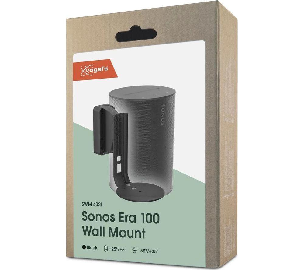 VOGELS Sound SWM 4021 Tilt & Swivel Speaker Bracket for Sonos Era 100 - Black image number 2 of 3