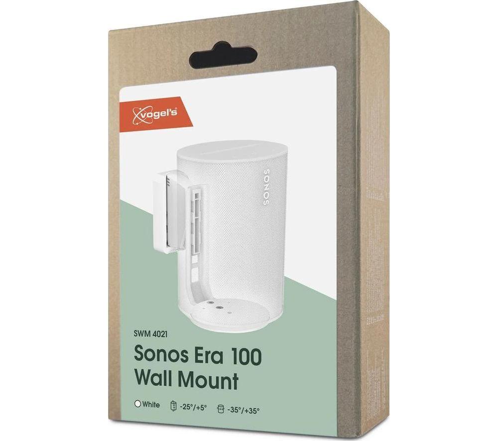 VOGELS Sound SWM 4021 Tilt & Swivel Speaker Bracket for Sonos Era 100 - White image number 3 of 3