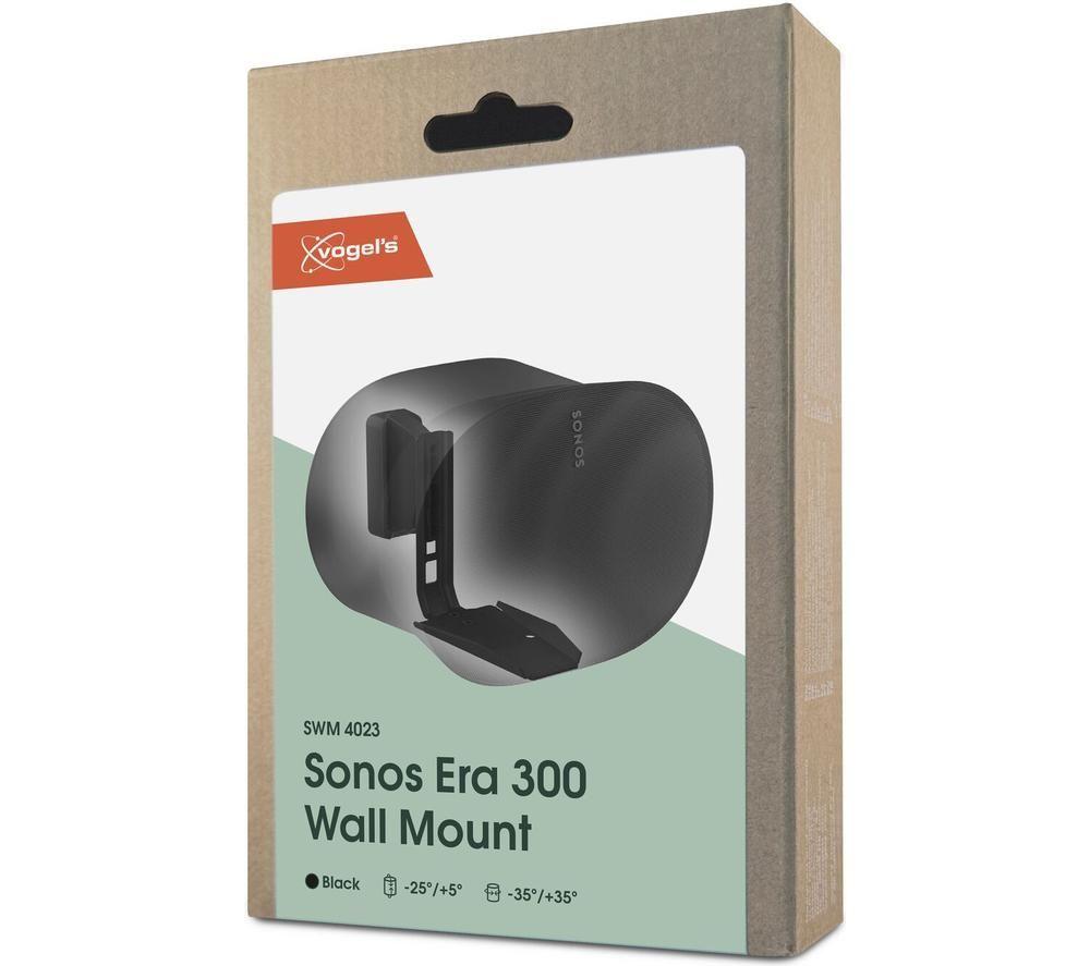 VOGELS Sound SWM 4023 Tilt & Swivel Speaker Bracket for Sonos Era 300 - Black image number 3 of 3