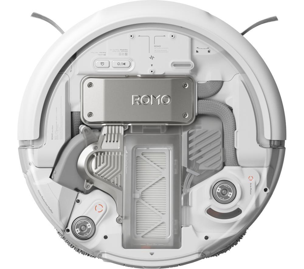 DJI ROMO P Robot Vacuum Cleaner & Mop - White image number 3 of 6