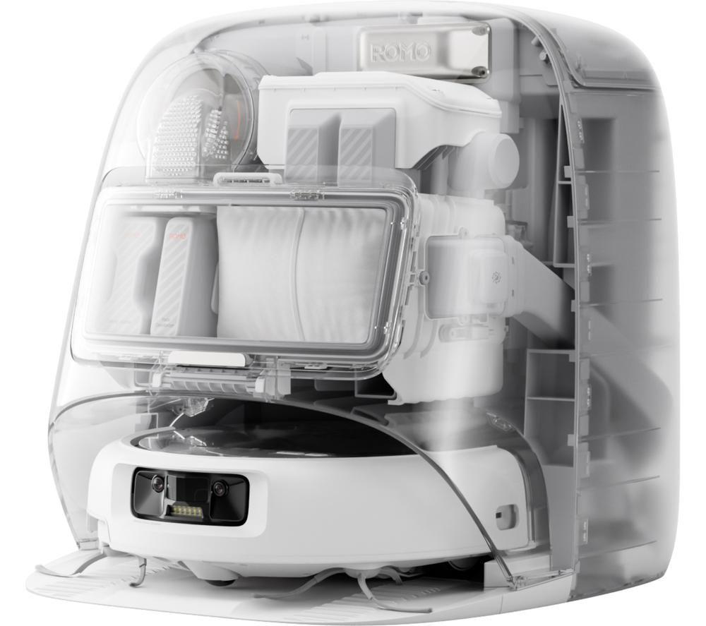 DJI ROMO P Robot Vacuum Cleaner & Mop - White image number 6 of 6