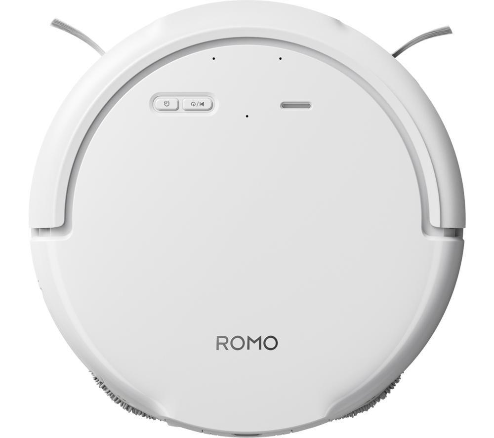 DJI ROMO S Robot Vacuum Cleaner & Mop - White image number 2 of 5