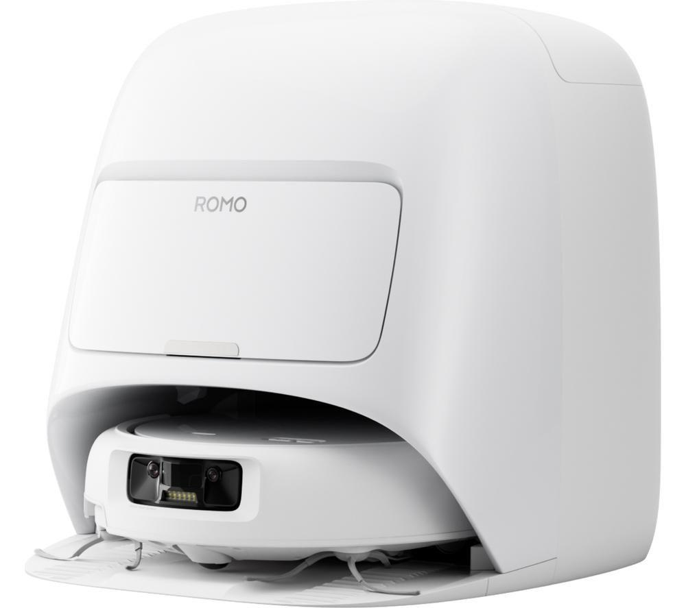 DJI ROMO S Robot Vacuum Cleaner & Mop - White image number 5 of 5