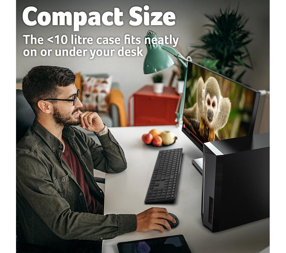 ACER Aspire XC-1860 Desktop PC, Copilot+ PC - Intel&reg; Core&trade; Ultra 5, 512 GB SSD, Black image number 4 of 6