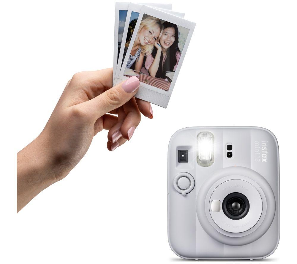 INSTAX mini 13 Instant Camera - Clay White image number 6 of 8