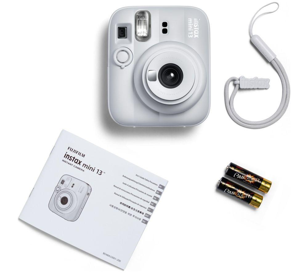 INSTAX mini 13 Instant Camera - Clay White image number 8 of 8