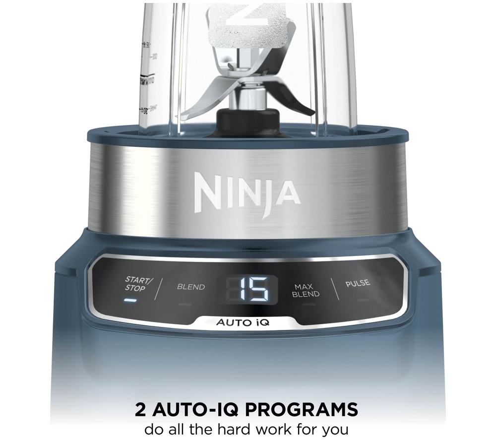 NINJA BN500UKBL1 Blender with Auto-iQ - Denim Blue image number 4 of 6